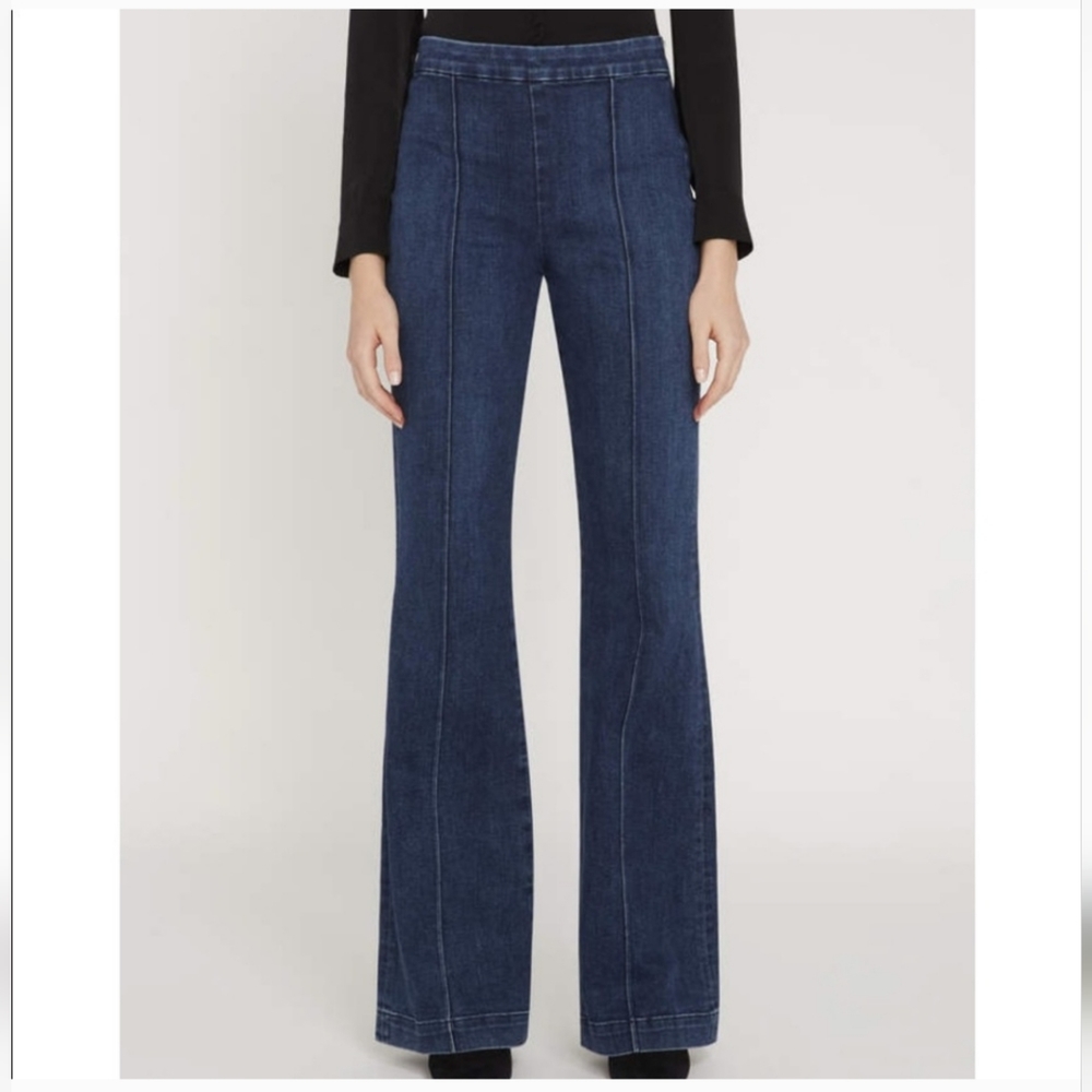 ALICE + OLIVIA  Jalisa flare trouser jeans size 30